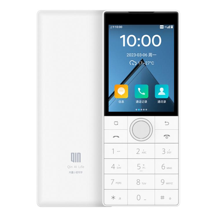 QIN F22 Global, 3GB+32GB, 2.8 inch, Android 11.0 MTK6739 Quad Core, Network: 4G, Support Google Play (White) - free shipping - PMc TechLife - Order now!