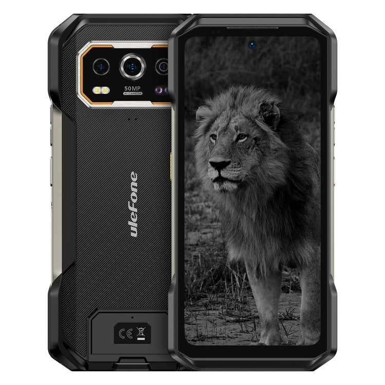 Ulefone Armor 27 Pro Rugged Phone, 12GB+256GB, Night Vision, 10600mAh, 6.78 inch Android 14 MediaTek Dimensity 6300 Octa Core, Network: 5G, NFC (Black) - free shipping - PMC TechLife - Order now!