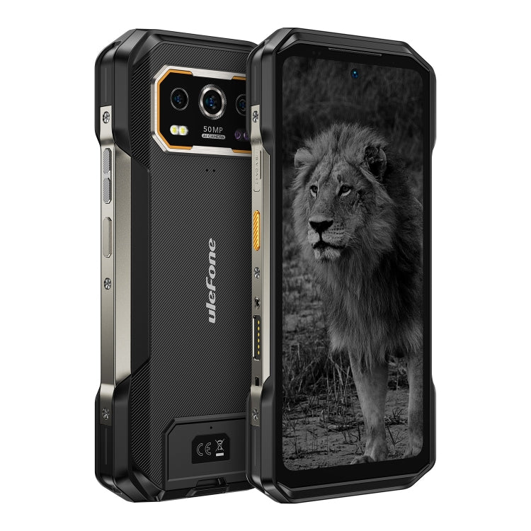 Ulefone Armor 27 Pro Rugged Phone, 12GB+256GB, Night Vision, 10600mAh, 6.78 inch Android 14 MediaTek Dimensity 6300 Octa Core, Network: 5G, NFC (Black) - free shipping - PMC TechLife - Order now!