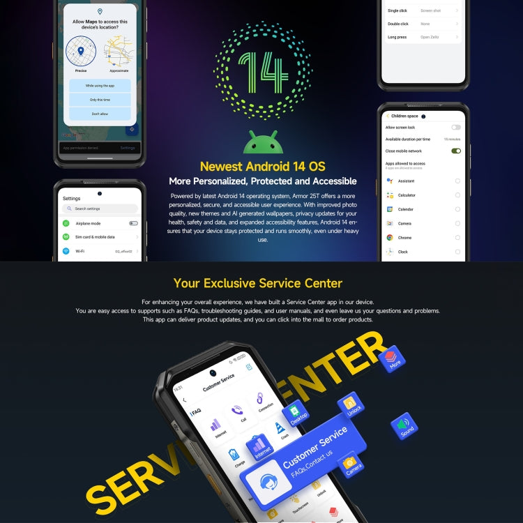 Ulefone Armor 25T Rugged Phone, 6GB+256GB, Thermal Imaging, 6.78 inch Android 14 MediaTek Helio G99 Octa Core, Network: 4G, NFC, OTG (Black) - free shipping - PMC TechLife - Order now!