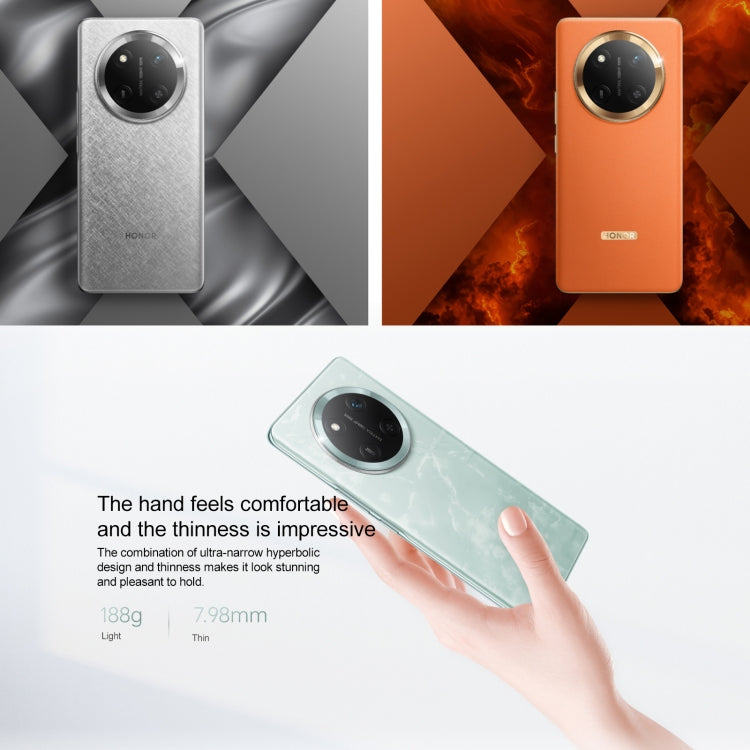 Honor X60 Pro, 8GB+128GB, Screen Fingerprint, 6.78 inch MagicOS 8.0 Snapdragon 6 Gen1 Octa Core, Network: 5G, OTG, Not Support Google Play (Cyan) - free shipping - PMC Jewellery - Order now!