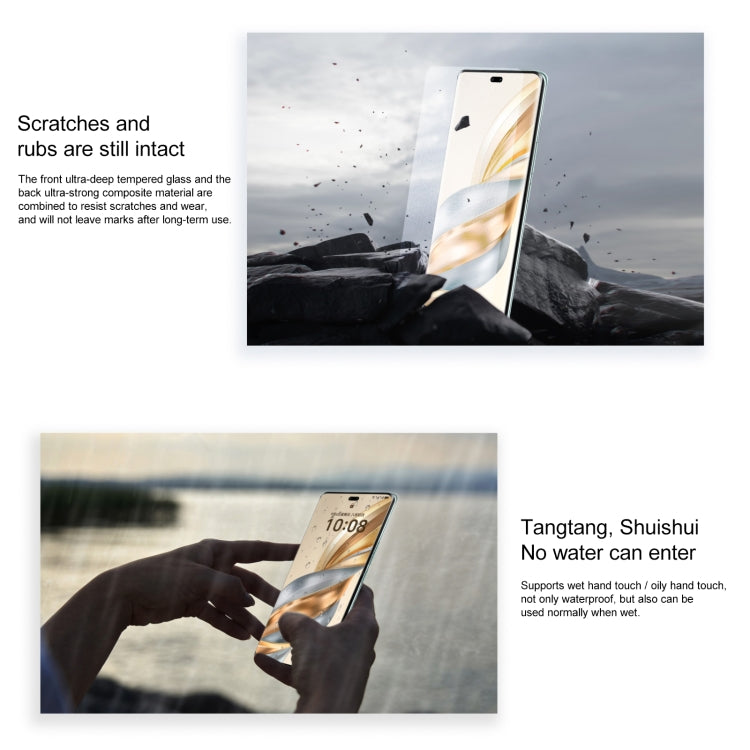 Honor X60 Pro, 8GB+256GB, Screen Fingerprint, 6.78 inch MagicOS 8.0 Snapdragon 6 Gen1 Octa Core, Network: 5G, OTG, Not Support Google Play (Cyan) - free shipping - PMC Jewellery - Order now!