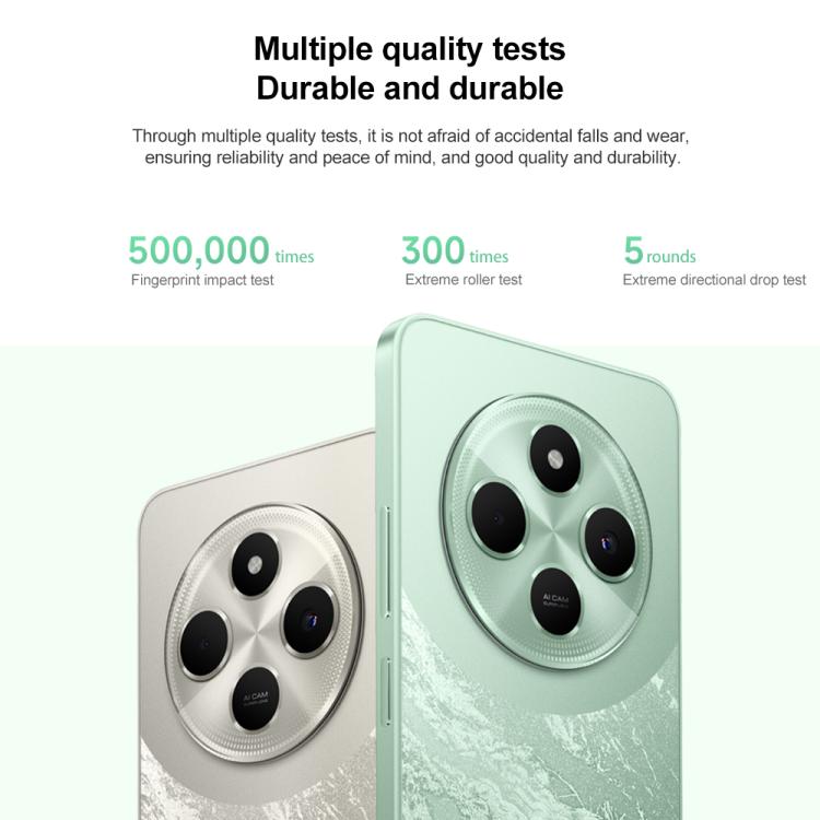 Xiaomi Redmi 14C, 4GB+64GB, 6.88 inch Xiaomi HyperOS MediaTek Helio G81-Ultra Octa Core, Network: 4G, Not Support Google Play Store (Silver) - free shipping - PMc TechLife - Order now!