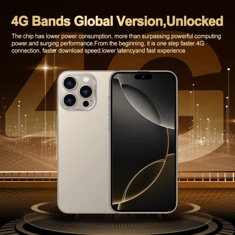 i16 Pro Max / Q5A, 6GB+128GB, 6.5 inch Screen, Face Identification, Android 10 MTK6762 Octa Core, OTG, NFC, Network: 4G, Dual SIM, EU Plug (Blue) - free shipping - PMC Jewellery - Order now!