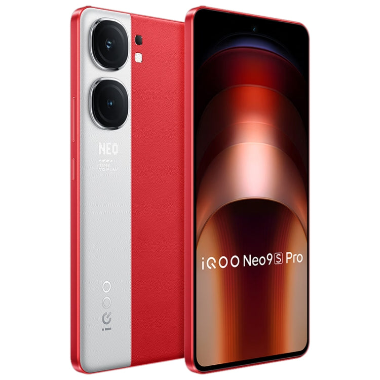 vivo iQOO Neo9S Pro, Dual Back Cameras, 12GB+256GB, Face ID / Fingerprint Identification, 6.78 inch Android 14 OriginOS 4 Dimensity 9300+ Octa Core, OTG, NFC, Network: 5G, Support Google Play (Red) - free shipping - PMC Jewellery - Order now!