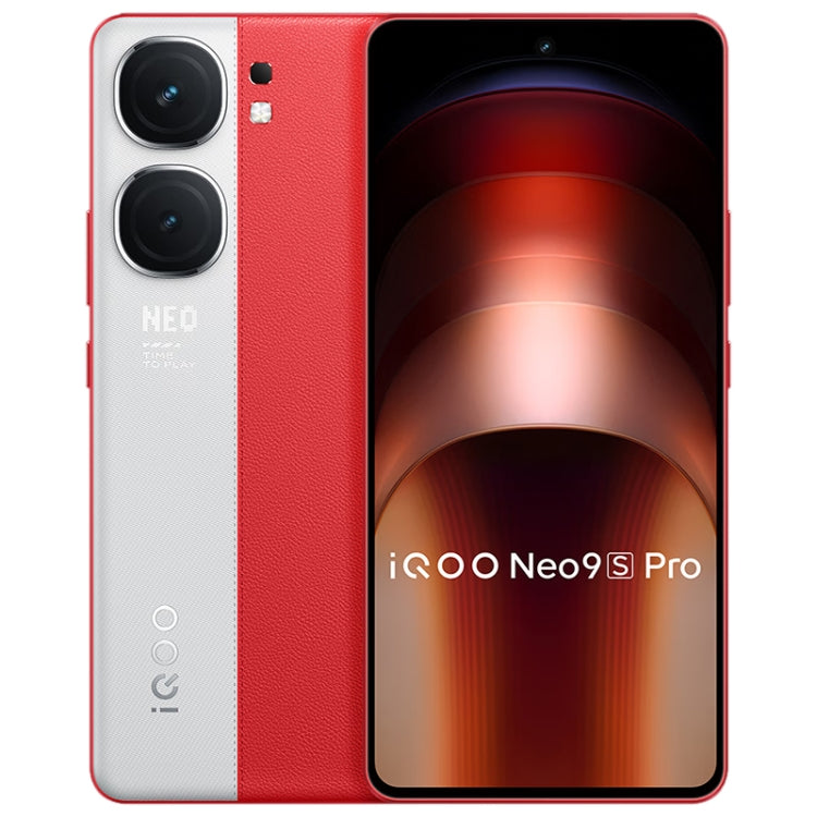 vivo iQOO Neo9S Pro, Dual Back Cameras, 12GB+512GB, Face ID / Fingerprint Identification, 6.78 inch Android 14 OriginOS 4 Dimensity 9300+ Octa Core, OTG, NFC, Network: 5G, Support Google Play (Red) - free shipping - PMc TechLife - Order now!