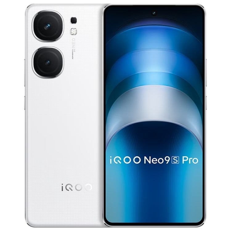 vivo iQOO Neo9S Pro, Dual Back Cameras, 12GB+512GB, Face ID / Fingerprint Identification, 6.78 inch Android 14 OriginOS 4 Dimensity 9300+ Octa Core, OTG, NFC, Network: 5G, Support Google Play (White) - free shipping - PMc TechLife - Order now!