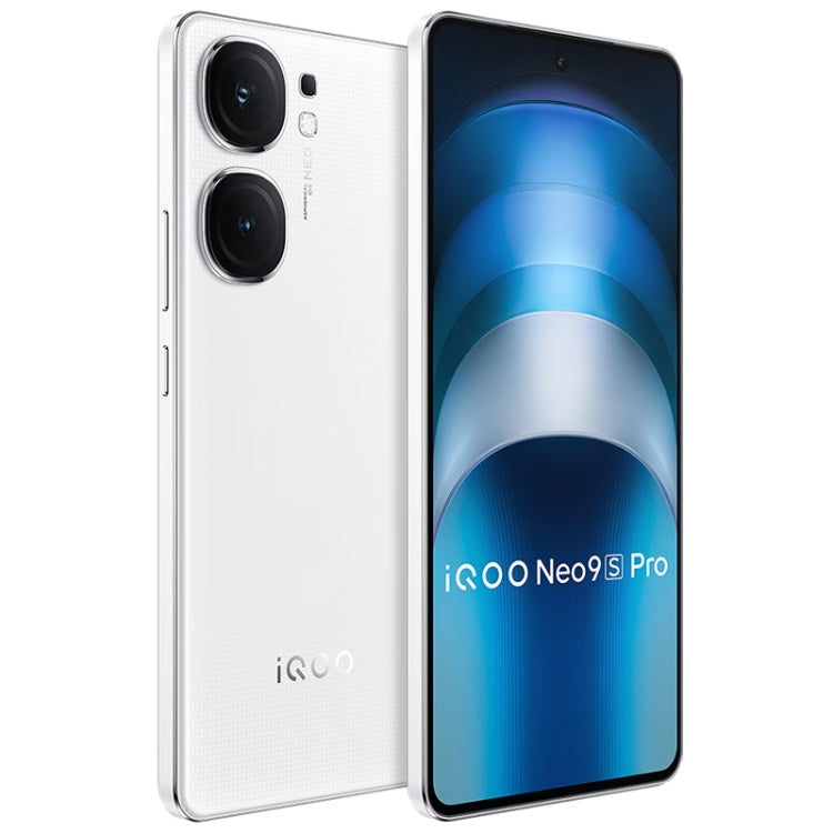 vivo iQOO Neo9S Pro, Dual Back Cameras, 12GB+512GB, Face ID / Fingerprint Identification, 6.78 inch Android 14 OriginOS 4 Dimensity 9300+ Octa Core, OTG, NFC, Network: 5G, Support Google Play (White) - free shipping - PMc TechLife - Order now!