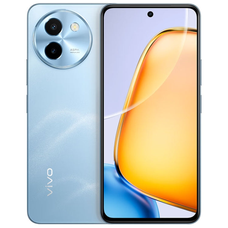 vivo Y200t, Dual Back Cameras, 8GB+128GB, Face ID Screen Fingerprint Identification, 6.72 inch Android 14.0 OriginOS 4 Snapdragon 6 Gen 1 Octa Core 2.2GHz, OTG, Network: 5G, Support Google Play (Blue) - free shipping - PMC TechLife - Order now!