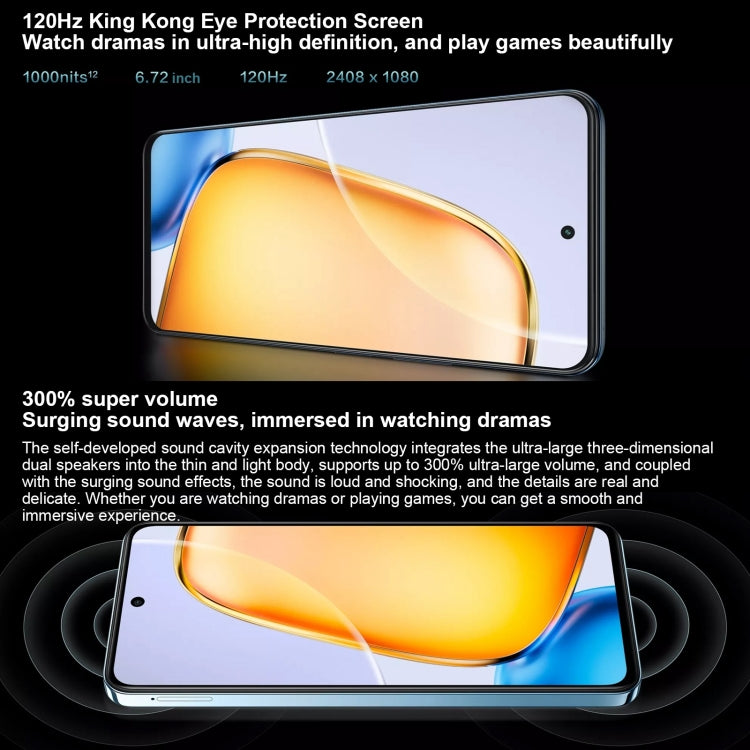 vivo Y200t, Dual Back Cameras, 12GB+256GB, Face ID Screen Fingerprint Identification, 6.72 inch Android 14.0 OriginOS 4 Snapdragon 6 Gen 1 Octa Core 2.2GHz, OTG, Network: 5G, Support Google Play (Blue) - free shipping - PMC Jewellery - Order now!