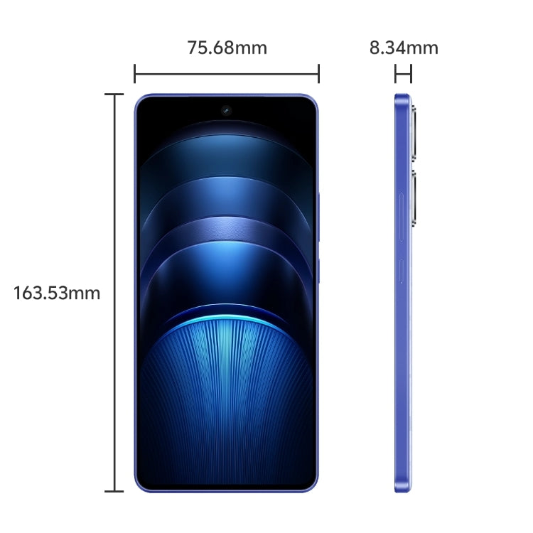 vivo iQOO Neo9S Pro+,  12GB+512GB, Face ID & Ultrasonic 3D Fingerprint Identification, 6.78 inch Android 14 OriginOS 4 Snapdragon 8 Gen 3 Octa Core 2.63GHz, OTG, NFC, Network: 5G, Support Google Play (Blue) - free shipping - PMc TechLife - Order now!