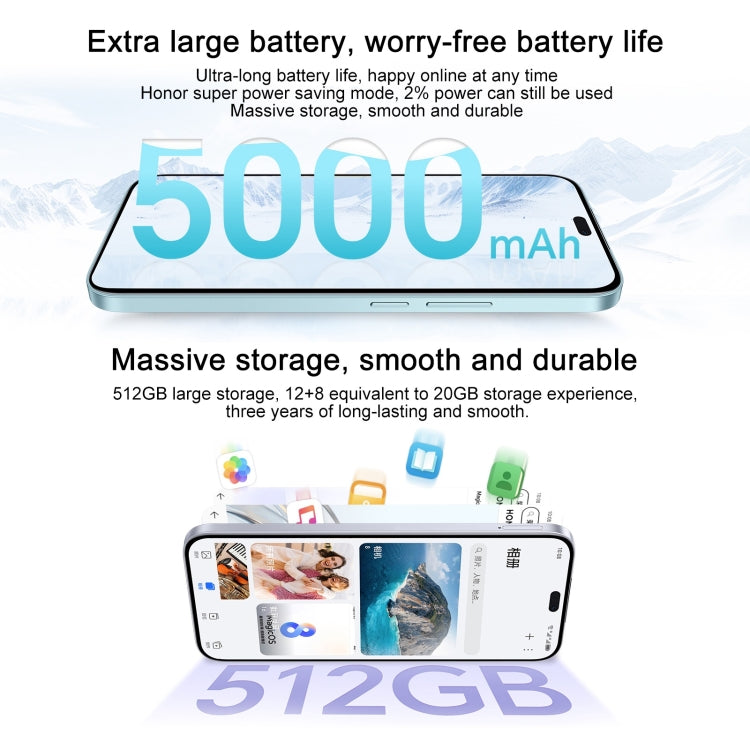 Honor X60i,  12GB+256GB, Screen Fingerprint, 6.7 inch MagicOS 8.0 Dimensity 6080 Octa Core, Network: 5G, OTG, Not Support Google Play (Purple) - free shipping - PMC Jewellery - Order now!