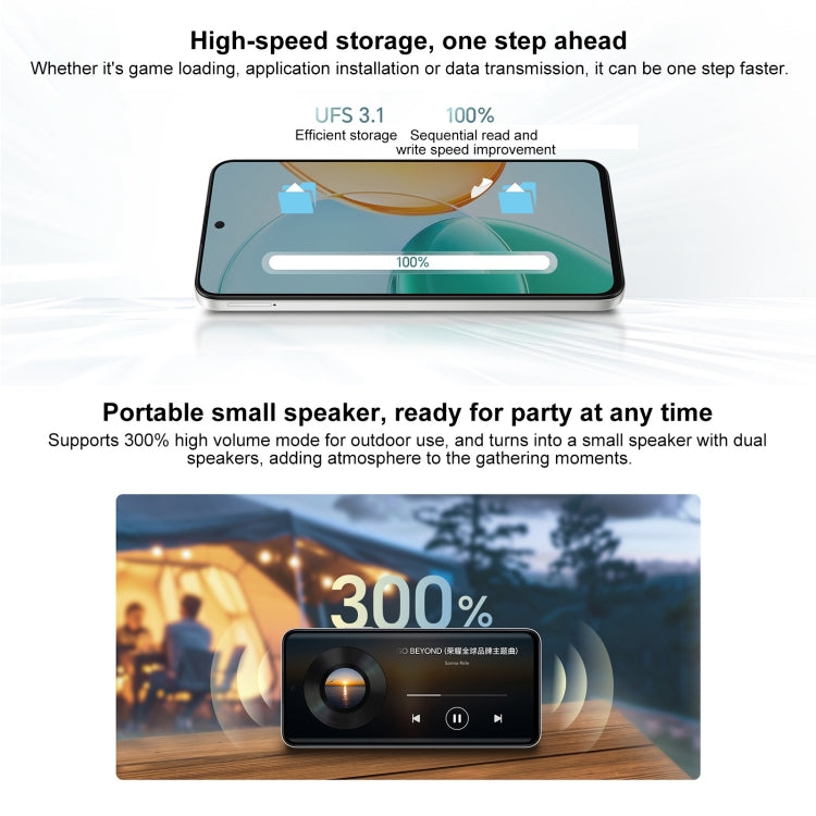 Honor Play9T 5G,  8GB+128GB, 6.77 inch MagicOS 8.0 Qualcomm Snapdragon 4 Gen2 Octa Core up to 2.2GHz, Network: 5G, OTG, Not Support Google Play (Green) - free shipping - PMC Jewellery - Order now!