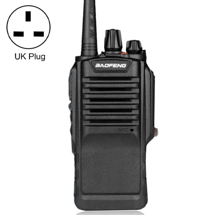BaoFeng BF-9700 8W Single Band Radio Handheld Walkie Talkie with Monitor Function, UK Plug(Black) - Handheld Walkie Talkie by BAOFENG | Online Shopping South Africa | PMC TechLife | Buy Now Pay Later Mobicred