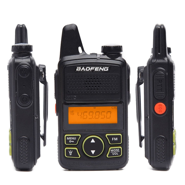 BaoFeng BF-T1 Single Band Radio Handheld Walkie Talkie, US Plug - free shipping - PMC TechLife - Order now!