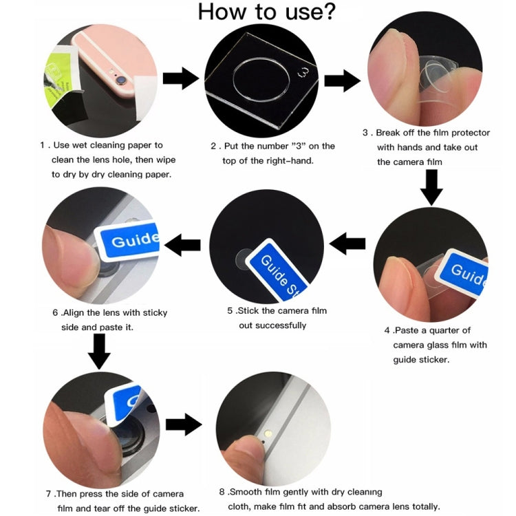 0.3mm 2.5D Transparent Rear Camera Lens Protector Tempered Glass Film for Xiaomi Redmi Note 7 - For Xiaomi by PMC TechLife | Online Shopping South Africa | PMC TechLife