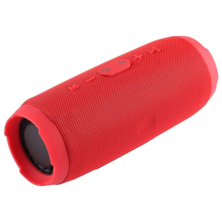 Charge3 Life Waterproof Bluetooth Stereo Speaker, Built-in MIC, Support Hands-free Calls & TF Card & AUX IN & Power Bank(Red) - Waterproof Speaker by PMC TechLife | Online Shopping South Africa | PMC TechLife | Buy Now Pay Later Mobicred