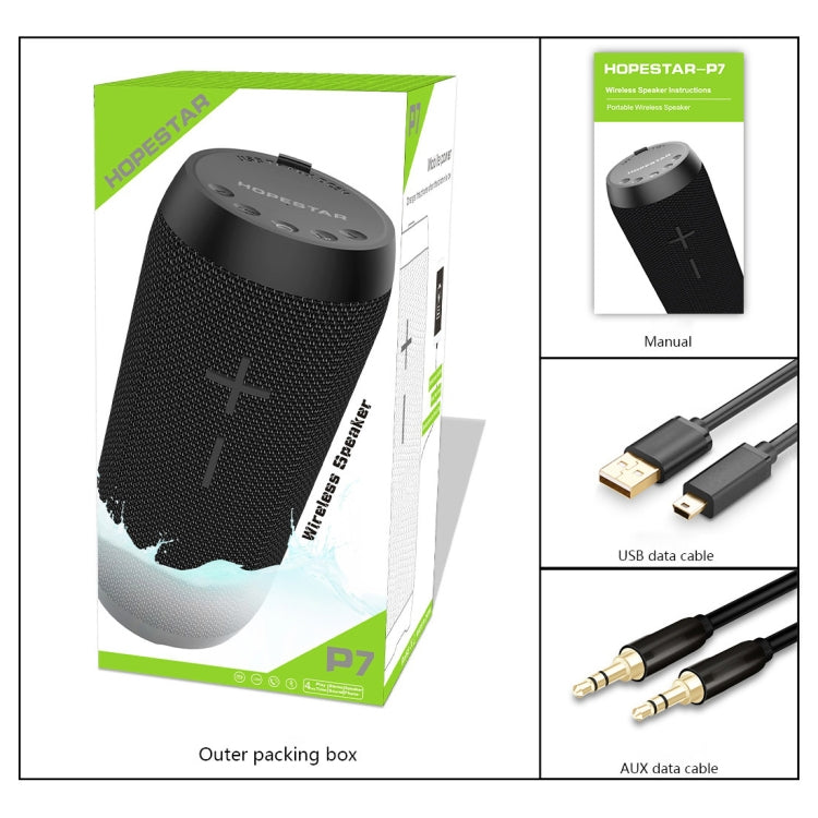 HOPESTAR P7 Mini Portable Rabbit Wireless Bluetooth Speaker, Built-in Mic, Support AUX / Hand Free Call / FM / TF(Green) - free shipping - PMC Jewellery - Order now!