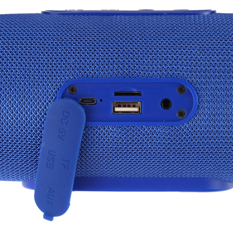 T&G TG109 Portable Wireless Bluetooth V4.2 Stereo Speaker with Handle, Built-in MIC, Support Hands-free Calls & TF Card & AUX IN & FM(Dark Blue) - free shipping - PMC Jewellery - Order now!