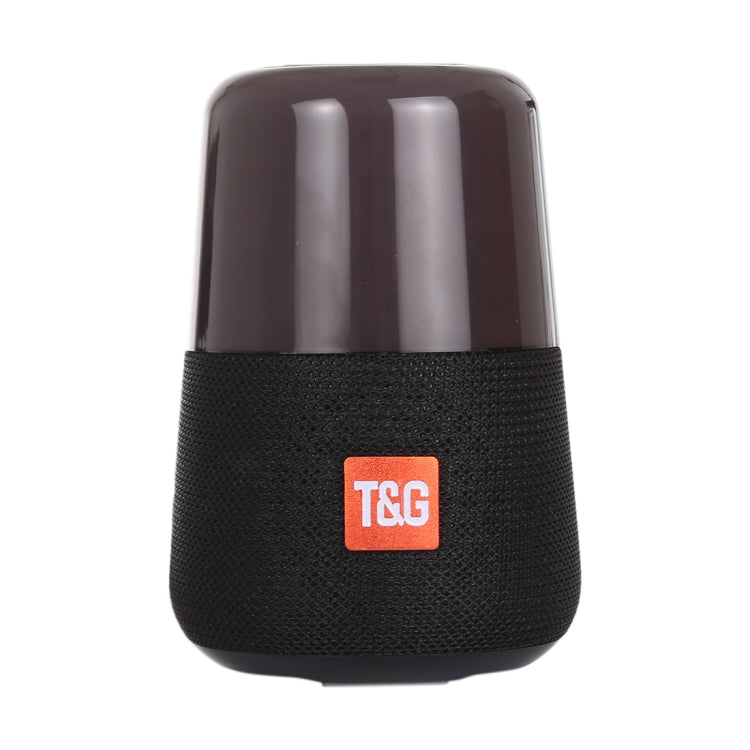 T&G TG168 Portable Wireless Bluetooth V5.0 Stereo Speaker with Handle, Built-in MIC, Support Flashing LED Light & TF Card & U Disk & AUX IN & FM(Black) - Desktop Speaker by T&G | Online Shopping South Africa | PMC TechLife | Buy Now Pay Later Mobicred