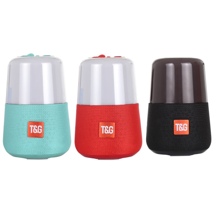 T&G TG168 Portable Wireless Bluetooth V5.0 Stereo Speaker with Handle, Built-in MIC, Support Flashing LED Light & TF Card & U Disk & AUX IN & FM(Red) - Desktop Speaker by T&G | Online Shopping South Africa | PMC TechLife | Buy Now Pay Later Mobicred