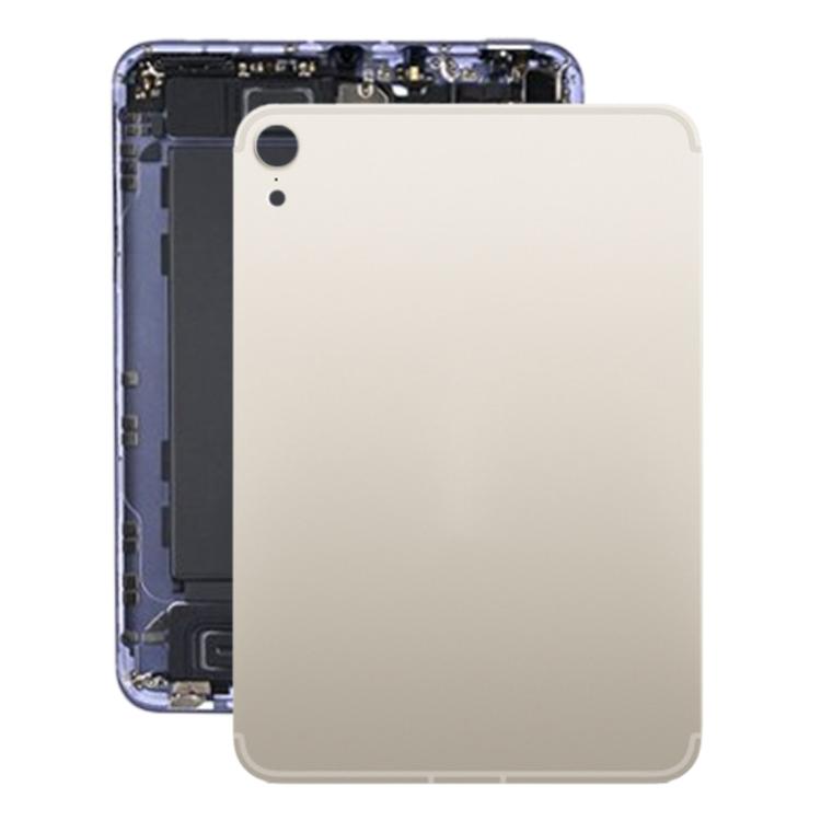 For iPad Mini 6 2021 4G Version Aluminum Alloy Back Battery Cover(Gold) - free shipping - PMC TechLife - Order now!