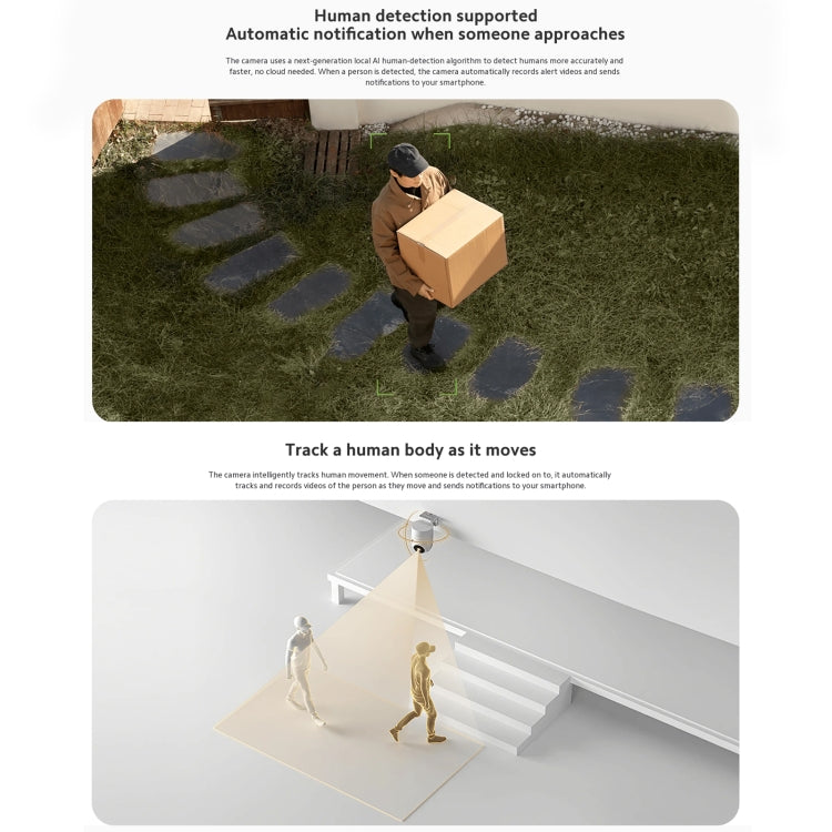 Original Xiaomi CW300 4MP Outdoor Camera IP66 Waterproof Full Color Night Vision WiFi Camera, US Plug - Wireless Camera by Xiaomi | Online Shopping South Africa | PMC TechLife | Buy Now Pay Later Mobicred