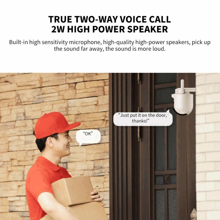 Original Xiaomi CW700S Outdoor Camera 4MP Full Color Night Vision WiFi Camera, US Plug - Wireless Camera by Xiaomi | Online Shopping South Africa | PMC TechLife | Buy Now Pay Later Mobicred