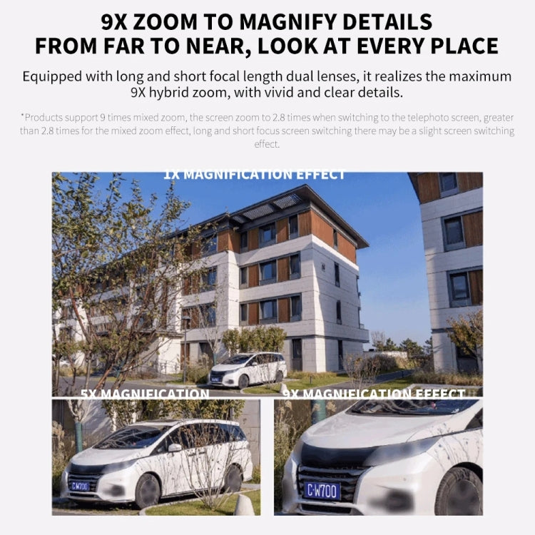 Original Xiaomi CW700S Outdoor Camera 4MP Full Color Night Vision WiFi Camera, US Plug - Wireless Camera by Xiaomi | Online Shopping South Africa | PMC TechLife | Buy Now Pay Later Mobicred