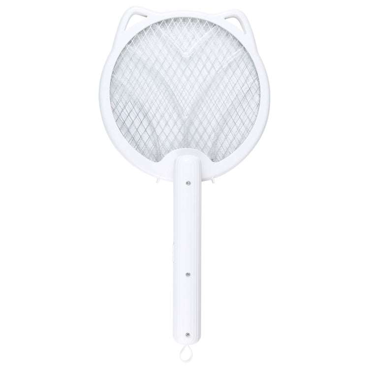 Cat Ear Rotary Electric Mosquito Swatter (White) - Fly Swatter by PMC TechLife | Online Shopping South Africa | PMC TechLife | Buy Now Pay Later Mobicred