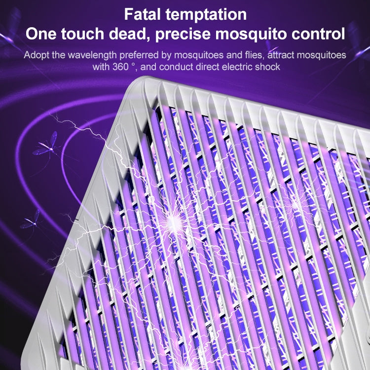 XQN-828 Foldable Electric Shock Mosquito Killer Lamp (White) - Repellents by PMC TechLife | Online Shopping South Africa | PMC TechLife | Buy Now Pay Later Mobicred