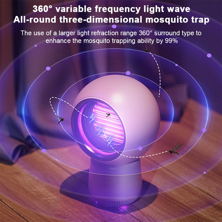 MM026 2W There Are Star People Electric shock Mosquito Killer Lamp (White) - Repellents by PMC TechLife | Online Shopping South Africa | PMC TechLife | Buy Now Pay Later Mobicred