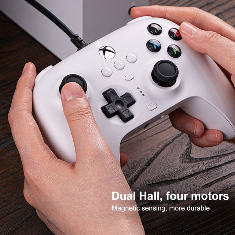 8BitDo Orion Wired Game Controller Xbox Hall Version with Game Pass Card (White) - free shipping - PMC Jewellery - Order now!