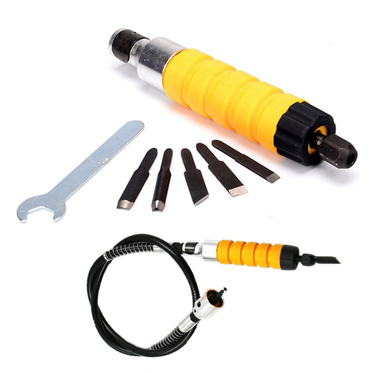 Electric Carving Knife Woodwork Tools Graver with Spanner & Flexible Shaft - Burin &Cutting Knife by PMC TechLife | Online Shopping South Africa | PMC TechLife | Buy Now Pay Later Mobicred