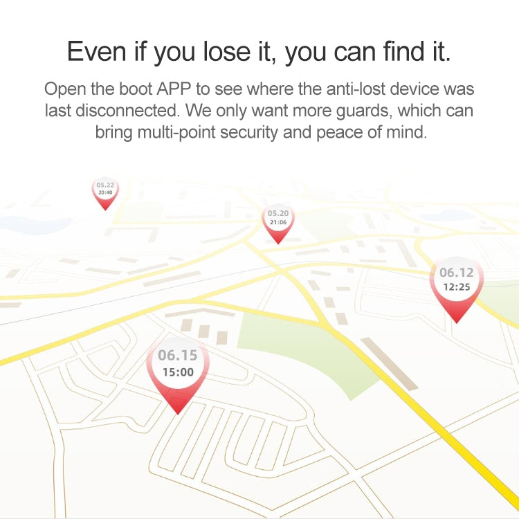 Original Xiaomi Youpin Ranres Intelligent Anti-lost Device Two-way Search Bluetooth Alarm Smart Positioning Finder, Distance: 15m(Pink) - Anti-lost Alarm by Xiaomi | Online Shopping South Africa | PMc TechLife | Buy Now Pay Later Mobicred