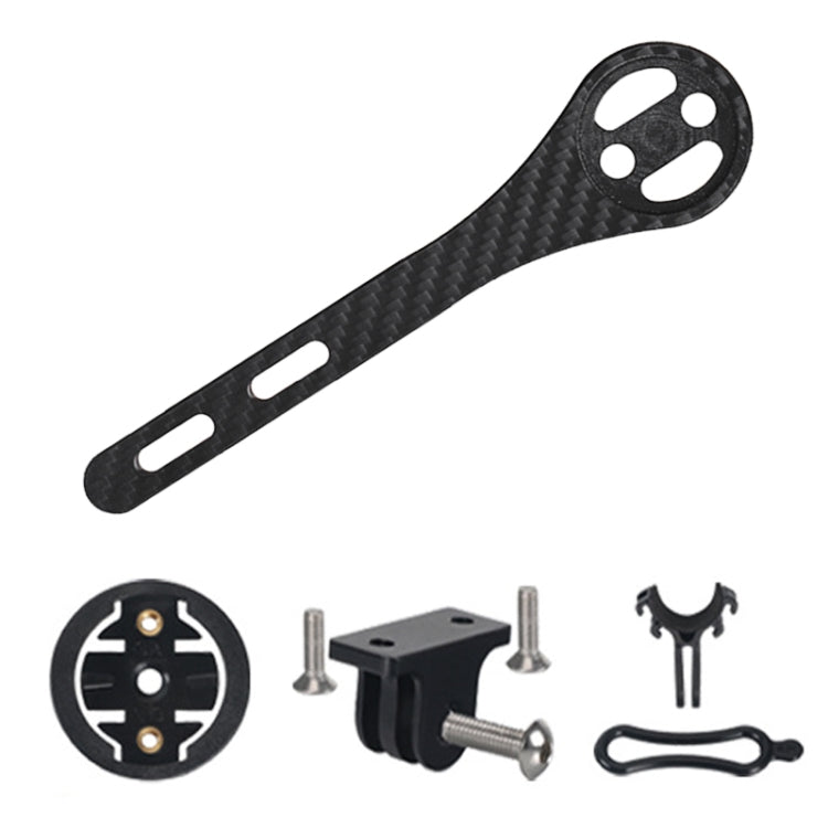 TOSEEK Full Carbon Fiber Road Bicycle Code Table Holder For Garmin Series(Gloss) - Holders by TOSEEK | Online Shopping South Africa | PMC TechLife | Buy Now Pay Later Mobicred