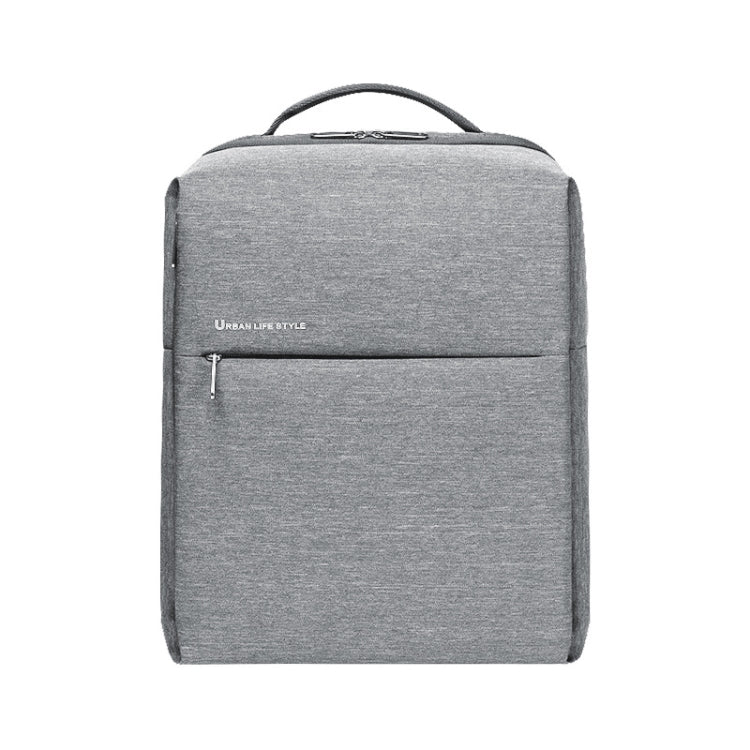 Original Xiaomi Waterproof Simple Backpack Laptop Bag for 15.6 inch Laptop(Light Grey) - Double-shoulder Bags by Xiaomi | Online Shopping South Africa | PMC TechLife | Buy Now Pay Later Mobicred