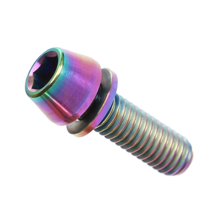 TOSEEK Bicycle Handlebar Stem Screw Titanium Alloy M5x16mm Mountain Bike  Fixed Gear Handlebar Stem Screw with Gasket (Colour) - Bicycle Grips by TOSEEK | Online Shopping South Africa | PMC TechLife | Buy Now Pay Later Mobicred