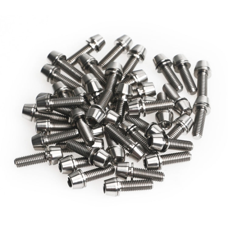 TOSEEK Bicycle Handlebar Stem Screw Titanium Alloy M5x16mm Mountain Bike  Fixed Gear Handlebar Stem Screw with Gasket (Titanium Color) - Bicycle Grips by TOSEEK | Online Shopping South Africa | PMc TechLife | Buy Now Pay Later Mobicred