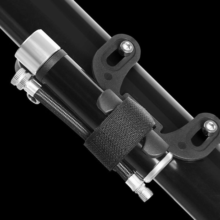 Manual Mini Portable Bicycle Aluminum Alloy Pump + Plastic glue-free tire patch + Tire lever (Red) - Bicycle Locks & Bicycle Pumps by PMC TechLife | Online Shopping South Africa | PMC TechLife | Buy Now Pay Later Mobicred