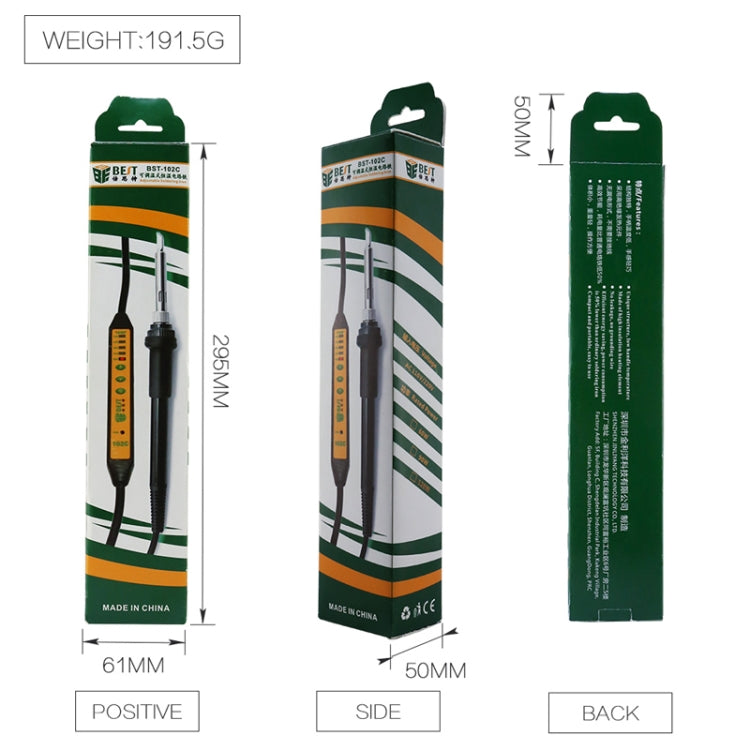 BEST Adjustable Temperature Electric Soldering Iron Welding Solder Station Heat Pencil, EU Plug - free shipping - PMC TechLife - Order now!