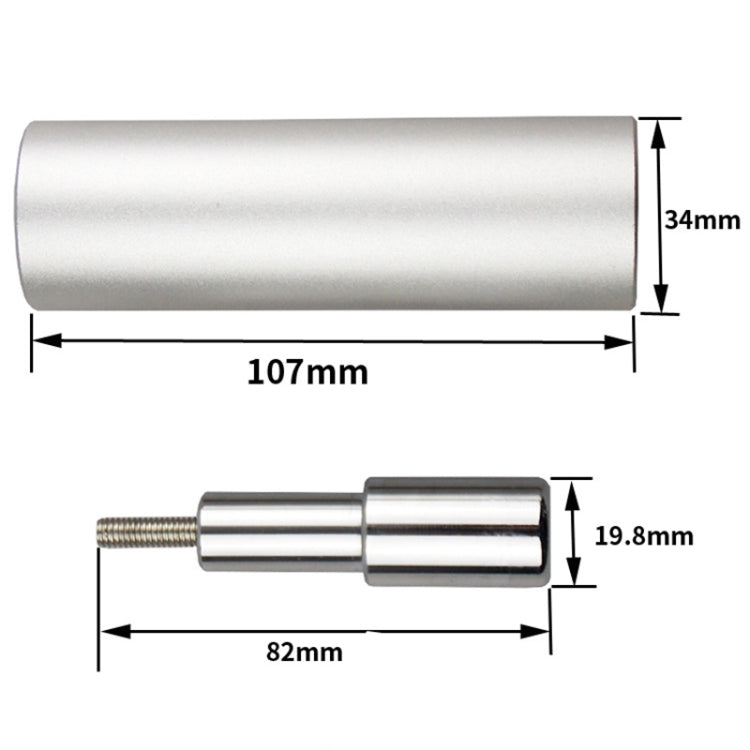 BIKERSAY BT042T Bicycle Fork Star Nut Installation Tool Bowl Set Toothless Bike Sunflower Installation Tools with Rubber Hammer - Maintenance tools by BIKERSAY | Online Shopping South Africa | PMc TechLife | Buy Now Pay Later Mobicred