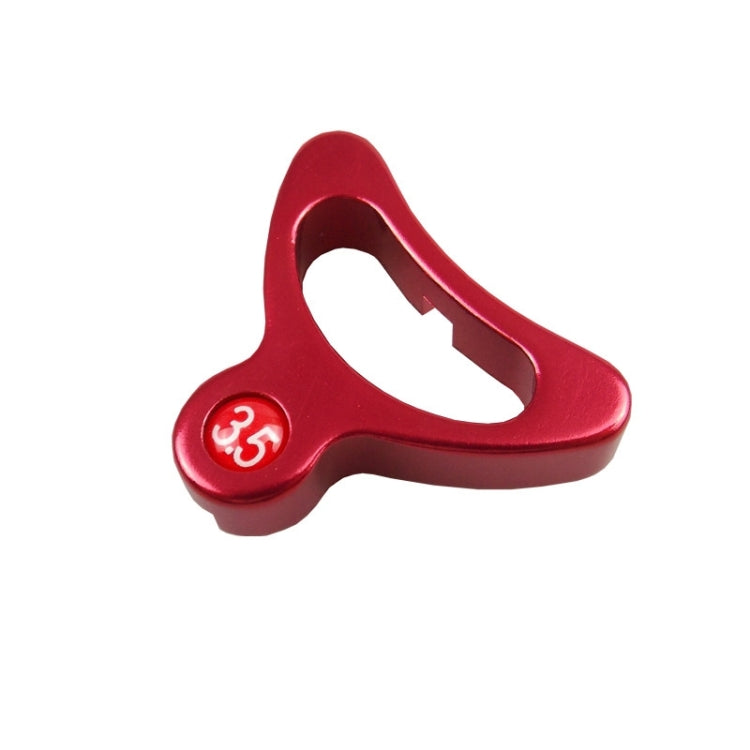 BIKERSAY BK033 Bicycle Spoke Wrench Repair Tool Aluminum Alloy Wheel Spoke Nipple Adjustment Spanner(Red) - Maintenance tools by BIKERSAY | Online Shopping South Africa | PMc TechLife | Buy Now Pay Later Mobicred