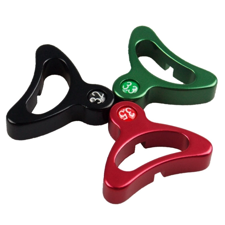 BIKERSAY BK033 Bicycle Spoke Wrench Repair Tool Aluminum Alloy Wheel Spoke Nipple Adjustment Spanner(Red) - Maintenance tools by BIKERSAY | Online Shopping South Africa | PMc TechLife | Buy Now Pay Later Mobicred