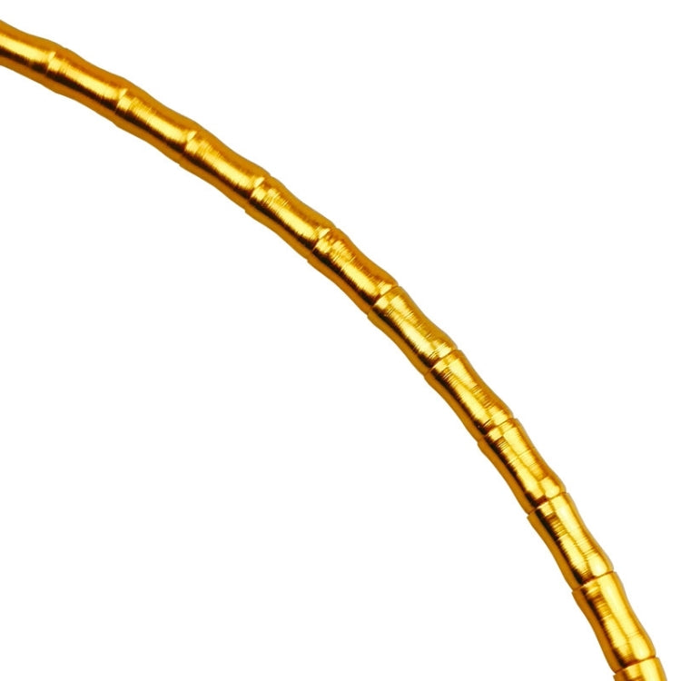 BIKERSAY Bicycle Fishbone Variable Speed Cable Tube Set Aluminum Alloy Bamboo Joint Line Pipes(Gold) - free shipping - PMc TechLife - Order now!