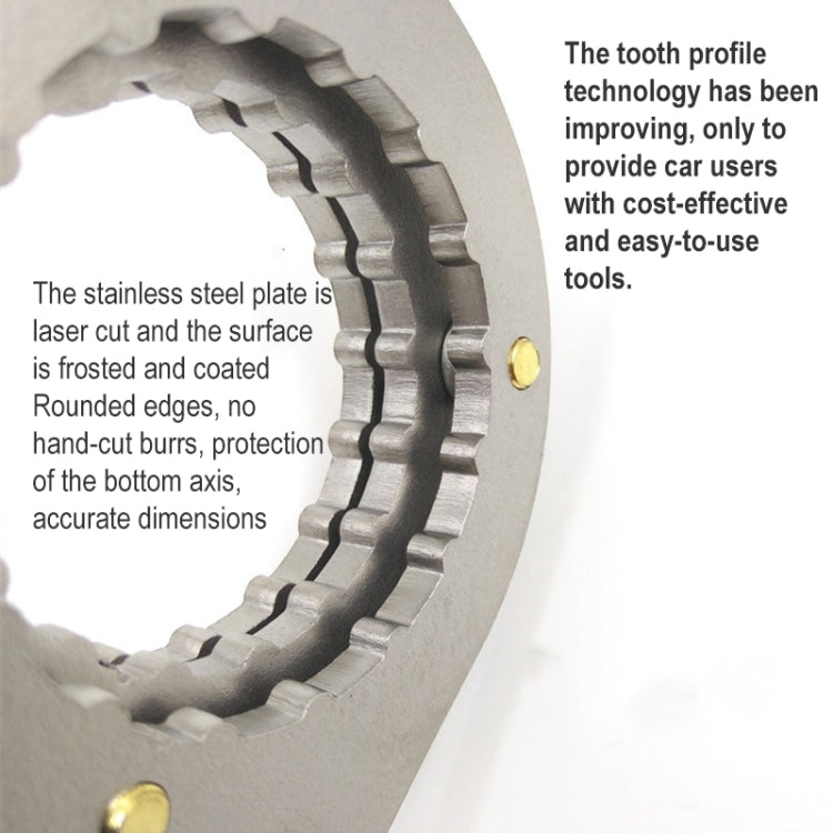 BIKERSAY GK-BB01 Bike Multi-Function Wrench Shaft Removal Tool BBR60 MT800 BB9000 - Maintenance tools by BIKERSAY | Online Shopping South Africa | PMc TechLife | Buy Now Pay Later Mobicred