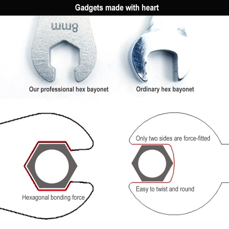 BIKERSAY BT049 Bike Oil Disc Brake Screw Wrench 7 / 8mm - Maintenance tools by BIKERSAY | Online Shopping South Africa | PMc TechLife | Buy Now Pay Later Mobicred