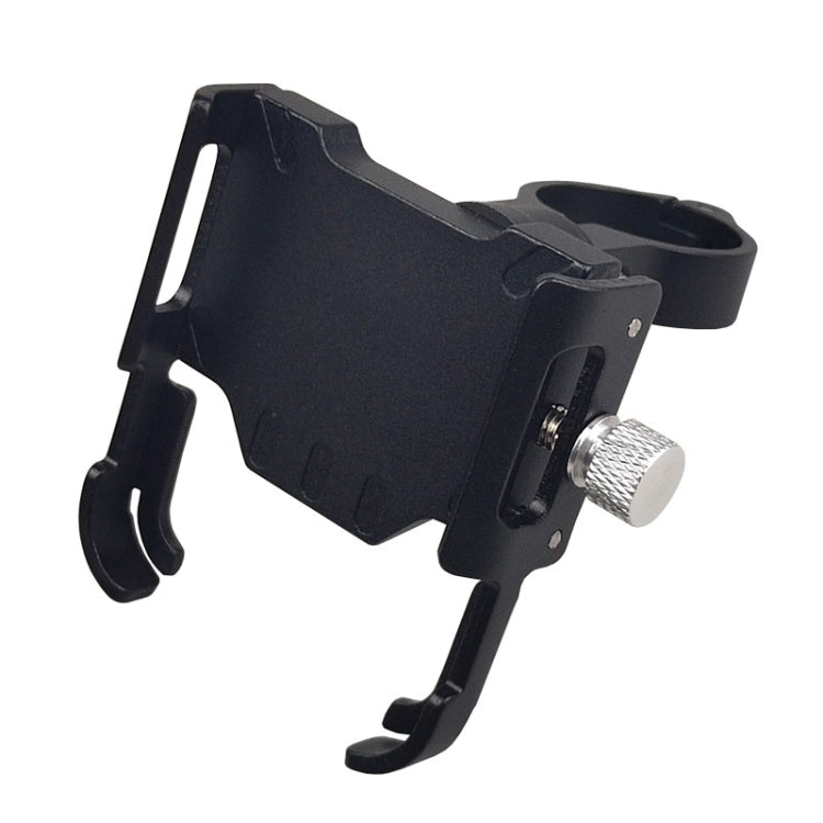 BIKERSAY MP008 Bike Motorcycle Aluminum Alloy Phone Holder Handlebar Clips (Black) - Holders by BIKERSAY | Online Shopping South Africa | PMC TechLife | Buy Now Pay Later Mobicred