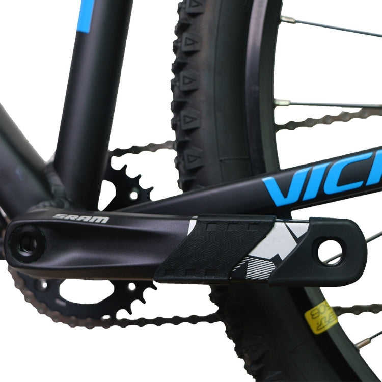 BIKERSAY CP001 Bicycle Crank Cover Silicone Arm Sleeve (Black) - free shipping - PMc TechLife - Order now!