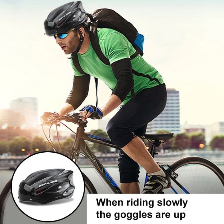 GUB K80 Plus Bike Helmet With Visor And Goggles(Black) - free shipping - PMC TechLife - Order now!